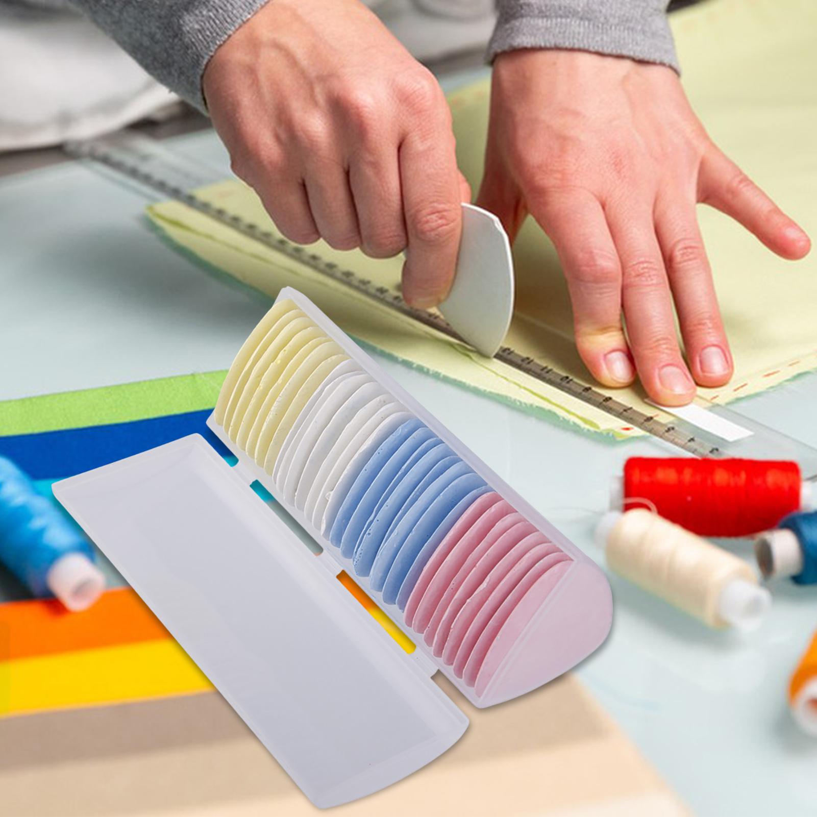 Sewing Gauge Ruler - ชอล์กสำหรับช่างตัดเสื้อ 20/10 ชิ้น ชอล์กสีสำหรับเย็บผ้า ตัดเย็บเสื้อผ้า แพทเทิร์น