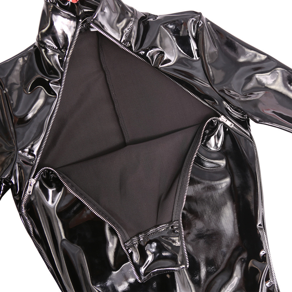เซ็กซี่ผู้หญิง PVC เงาเต็ม Bod - Sewing Latex บทวิจารณ์และราคา