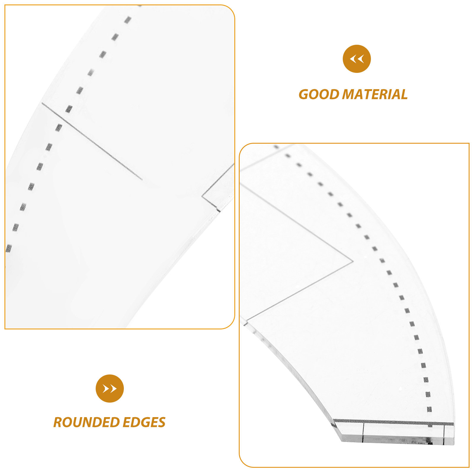 ไม้บรรทัดอะคริลิกอเนกประสงค์สำ - Sewing Gauge Ruler บทวิจารณ์และราคา