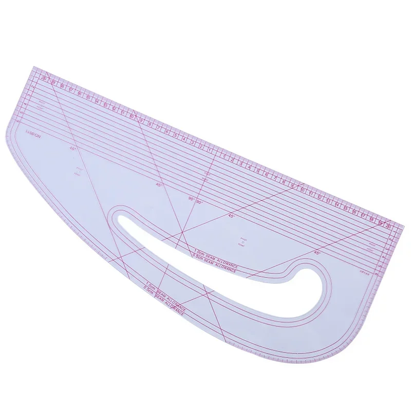 เย็บเสื้อผ้าไม้บรรทัด Patchwor - Sewing Gauge Ruler บทวิจารณ์และราคา