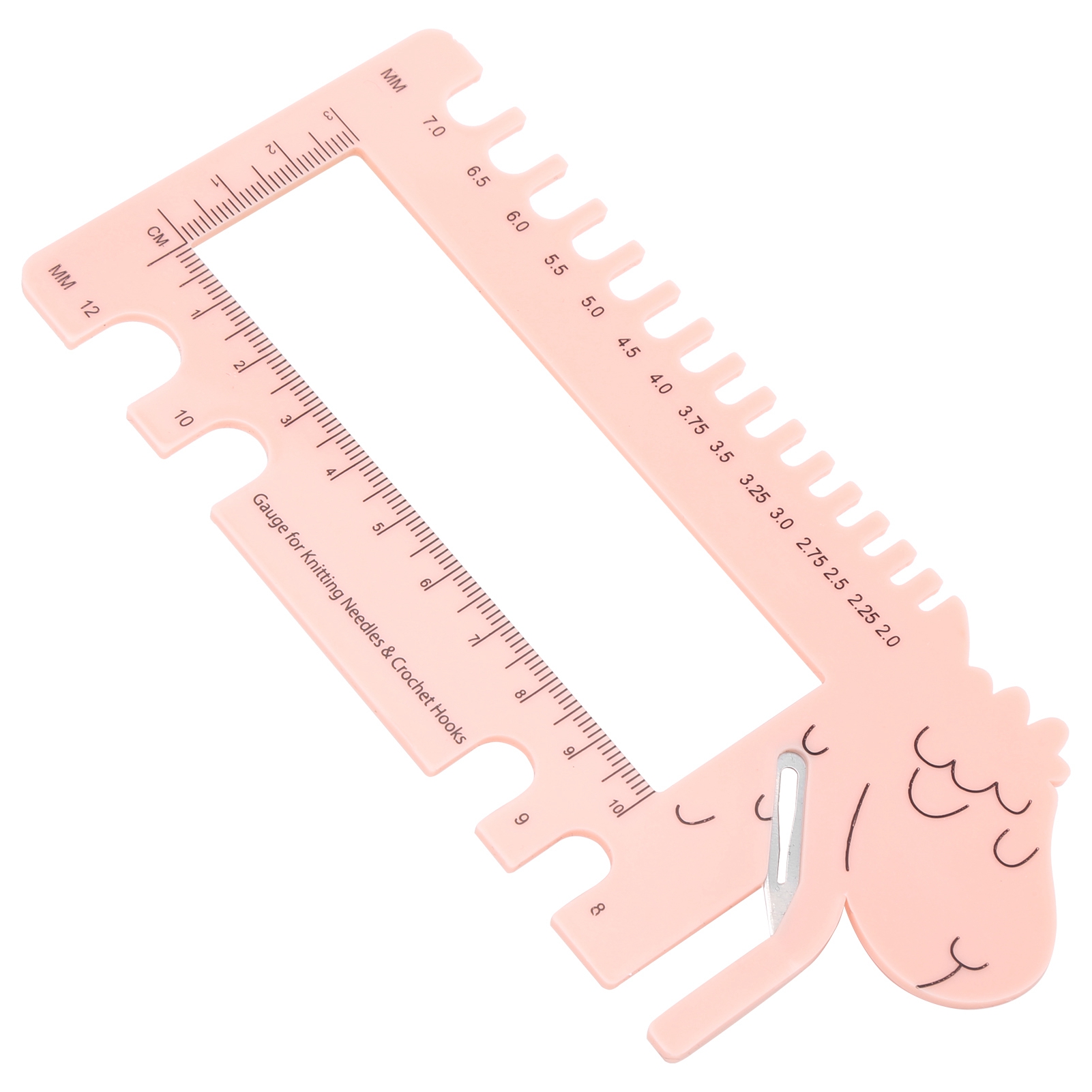 ไม้บรรทัดพลาสติกรูปแกะ สำหรับว - Sewing Gauge Ruler บทวิจารณ์และราคา