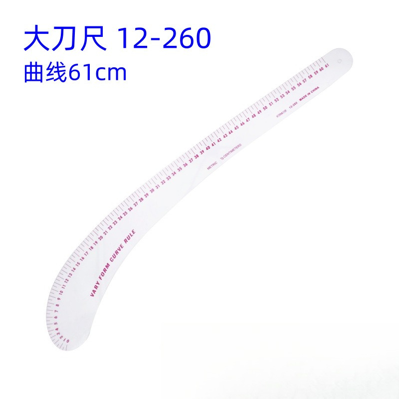 ไม้บรรทัดวัดขนาดแบบโค้ง 12-260 - Sewing Gauge Ruler บทวิจารณ์และราคา