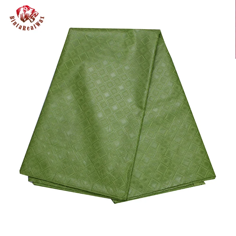 Jacquardผ้าโพลีเอสเตอร์Bazin R - Sewing Batik Fabric บทวิจารณ์และราคา